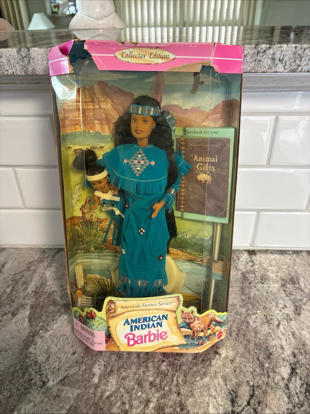 1996 Barbie American Indian Doll American Stories Series NIB Vintage!